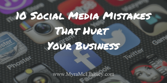 10 Social Media Mistakes